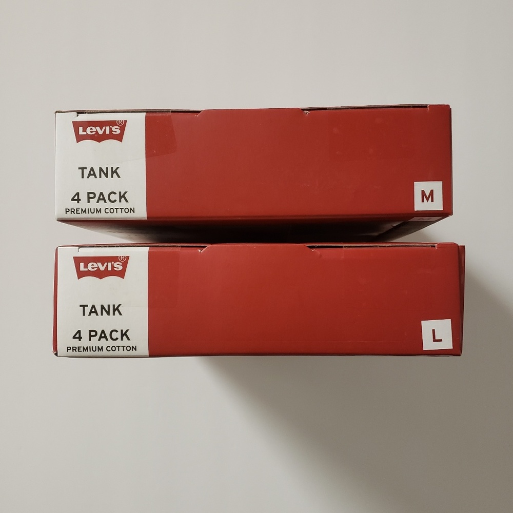 Levi's Men's Tanks 4 Pack - Picture 2 of 5